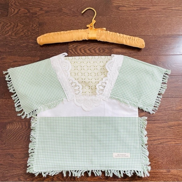 Handmade Lace T-Shirt Closet Cubby Storage Hanger Pouch - Picture 5 of 8